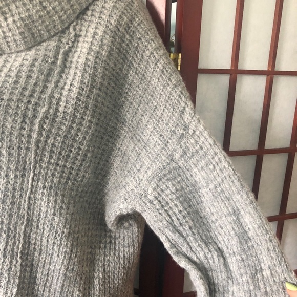 Free People Slouchy Oversized Wool Cowl Neck Sweater - Picture 7 of 9